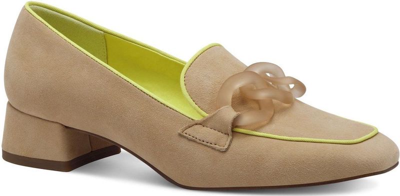 Pumps - Beige - Suède - Transparante Bloemen