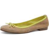 Tamaris - 1-22166-44 Ballerina - Zwart - Suède