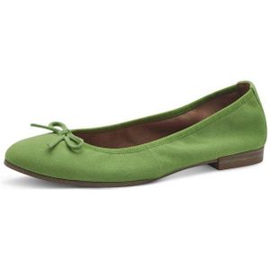 Tamaris Ballerina, Blockabsatz, Businessschuh, Schlupfschuh mit süßer Zierschleife
