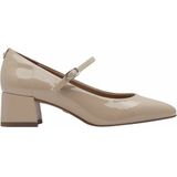 Tamaris - Pumps - Beige - Metallic - Blokhak 45 mm