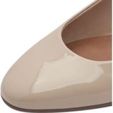Tamaris - Pumps - Beige - Metallic - Blokhak 45 mm