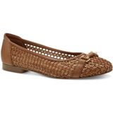 Vertbaudet - Meisjesballerina's - Leer - Kleutercollectie