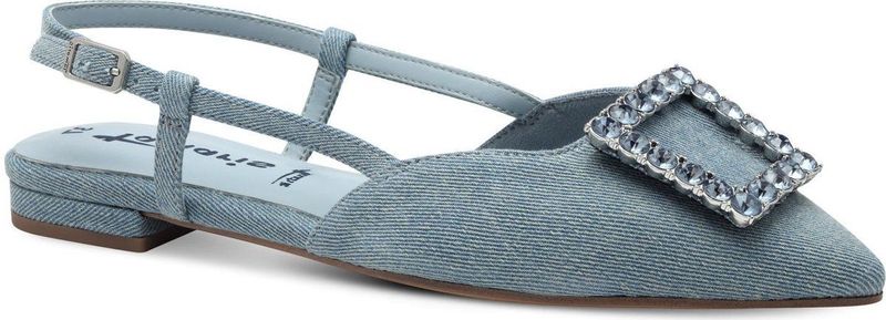 Tamaris - 1-29403-42 - Slingpumps - Luipaardprint - Textiel/Kunstleer