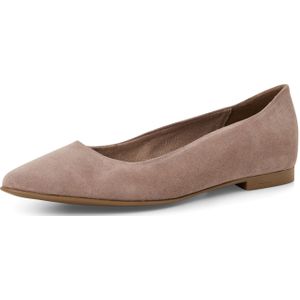 Tamaris Ballerina's taupe Leer