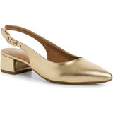 Tamaris Slingback Pumps Goud Synthetisch