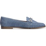 Tamaris - 1-24240-44 - Instappers - Zwart - Leer