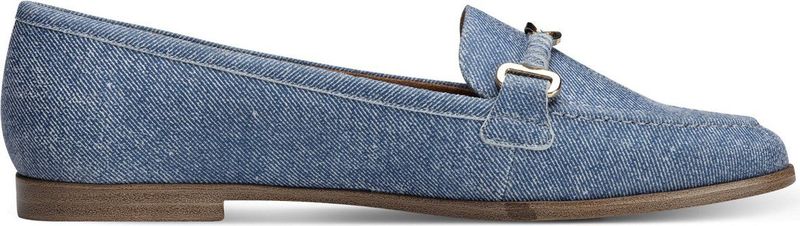 Tamaris - 1-24240-44 - Instappers - Zwart - Leer