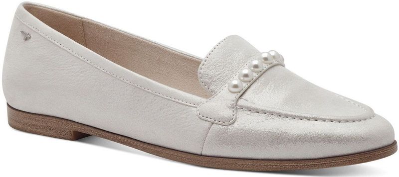 Tamaris - 1-24220-44 Instappers - Zwart - Leer