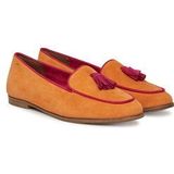 Tamaris - 1-24221-44 - Instappers - Beige - Luipaardprint - Satijnen Strikken