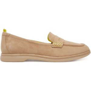 Loafers - Beige - Suède - TOUCH-IT-technologie