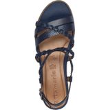 Tamaris - 1-28207-44 - Sandaaltje - Zwart - Materiaalmix