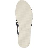 Tamaris - 1-28207-44 - Sandaaltje - Zwart - Materiaalmix