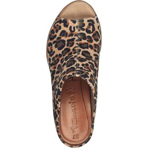 Tamaris - 1-27200-42 - Slipper - Zwart - Leer