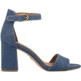 Tamaris - Denim Sandalen - Blauw - Textiel