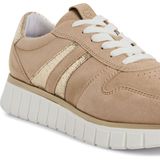 Tamaris - 1-23705-44 - Sneakers - Beige/Wit - Leer/Textiel