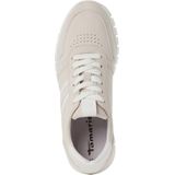 Tamaris Da.-Schnürer für Damen, beige, Gr. 41 EU