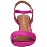 Sandalen - Zwart - Textiel - Naaldhak 7,0 cm