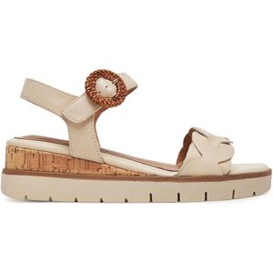 Tamaris - 1-28258-44 - Sandalen - Zwart - Leer