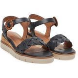 Tamaris - 1-28258-44 - Sandaaltje - Zwart/Bruin/Beige - Leer
