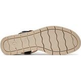 Tamaris - 1-28258-44 - Sandaaltje - Zwart/Bruin/Beige - Leer