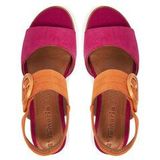 Sandalen - Zwart - Leer - Sleehak 5,0 cm