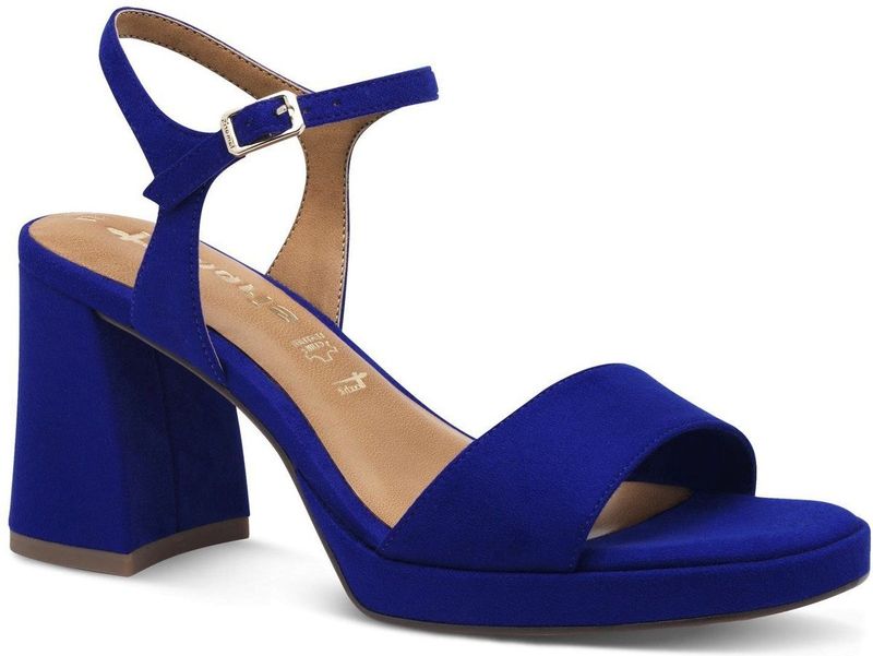 Tamaris - 1-28343-44 - Sandaaltje - Zwart - Textiel