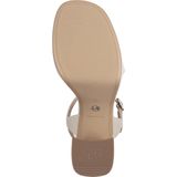 Tamaris - 1-28342-44 - Sandaaltje - Blauw - Synthetisch - Blokhak 8 cm