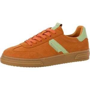 Tamaris Sneaker Lage Top Dames Leer - Oranje