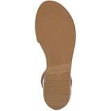 Tamaris - Geometrische Sandalen - Beige - Materiaalmix - Platte Zool