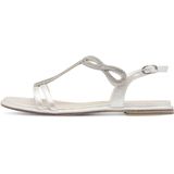 Tamaris - 1-28126-44 - Sandaal - Metallic - Sleehak 2,5 cm