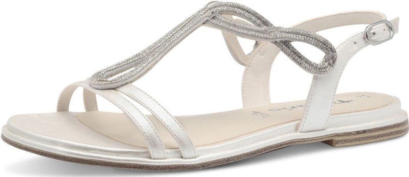 Tamaris - 1-28126-44 - Sandaal - Metallic - Sleehak 2,5 cm