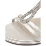 Tamaris - Sandalen - Glanzend - Blokhak - Met Strass-steentjes