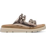 Tamaris - 1-27523-44 - Slipper - Zwart - Synthetisch en Leer