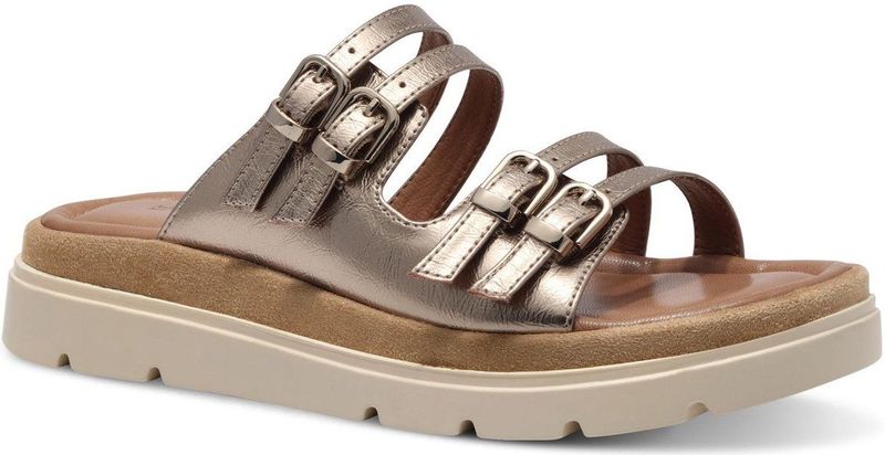 Tamaris - 1-27523-44 - Slipper - Zwart - Synthetisch en Leer