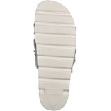 Tamaris - 1-27413-44 - Muiltjes - Zwart - Textiel - Hakhoogte 3,5 cm