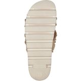 Tamaris - 1-27413-44 - Muiltjes - Blauw - Textiel - Hakhoogte 3,5 cm