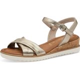 Tamaris - Sandalen - Goud - Sleehak