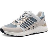 Sneaker - Blauw - Modieuze Sneakers - Dikke Gestructureerde Zool