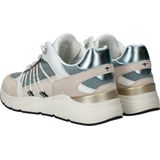 Sneaker - Blauw - Modieuze Sneakers - Dikke Gestructureerde Zool