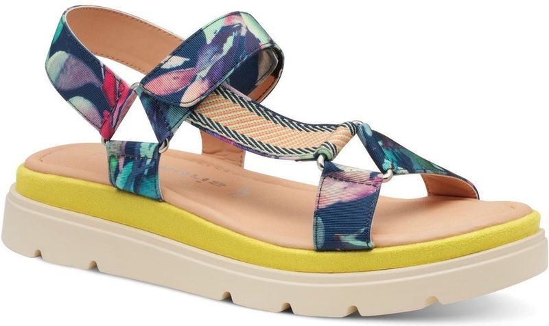 Tamaris - 1-28703-44 - Sandalen - Multi - Textiel