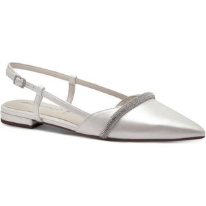 Tamaris - 1-29120-44 - Slingpumps - Wit - Synthetisch - Met Decoratieve Stenen