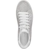 Tamaris - 1-23780-44 - Sneakers - Wit/Zilver - Textiel/Synthetisch