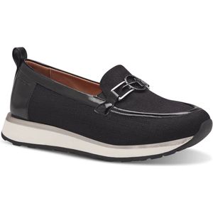 Tamaris - 1-24750-44 - Loafers - Zwart - Textiel/Kunstleer