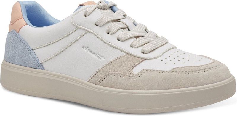 Tamaris - 1-23785-44 - Sneakers - Beige - Leer en Suède