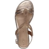Tamaris - 1-28126-44 - Sandalen - Metallic - Hoogwaardige Materialen