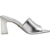 Karrèe - Muilezel - Zwart - Leer - Hoge Naaldhak