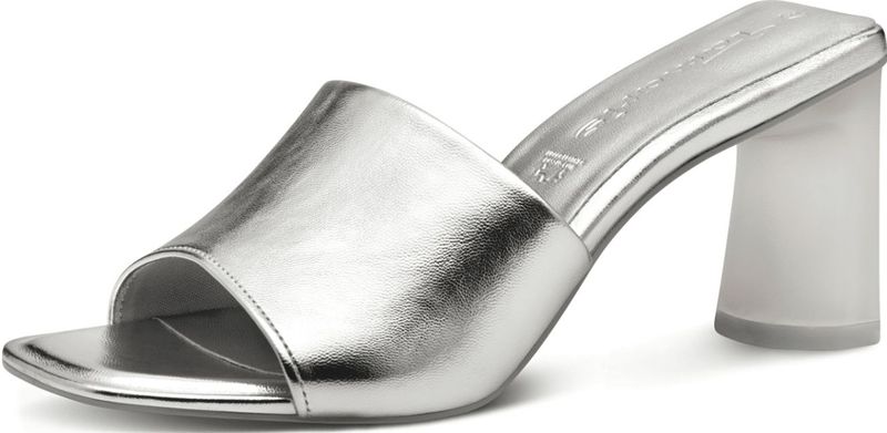 Karrèe - Muilezel - Zwart - Leer - Hoge Naaldhak