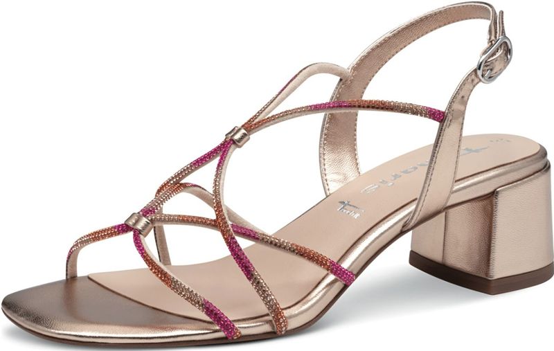 Tamaris - 1-28236-42 - Sandaal - Roze - Textiel/Kunststof