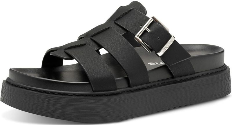 Tamaris - 1-27414-44 - Slipper - Zwart - Imitatieleer