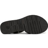 Tamaris - 1-28262-44 - Sandaaltje - Zwart - Textiel/Synthetisch